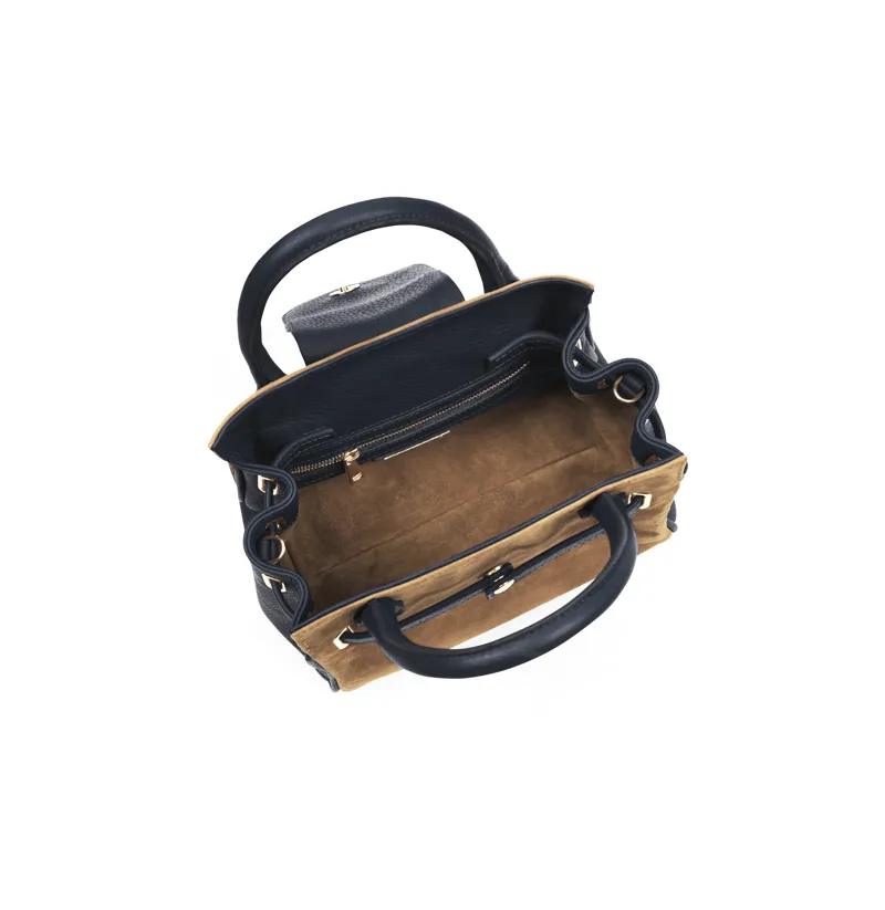 Fairfax and Favor Mini Windsor Tan/Navy-3